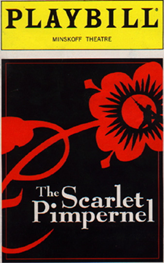 The Scarlet Pimpernel Playbill